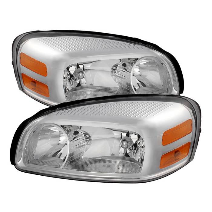 ( Akkon ) Chevy Uplander 05-09/Pontiac Montana SV6 05-09/Buick Terraza 05-07/Saturn Relay Headlights -Chrome