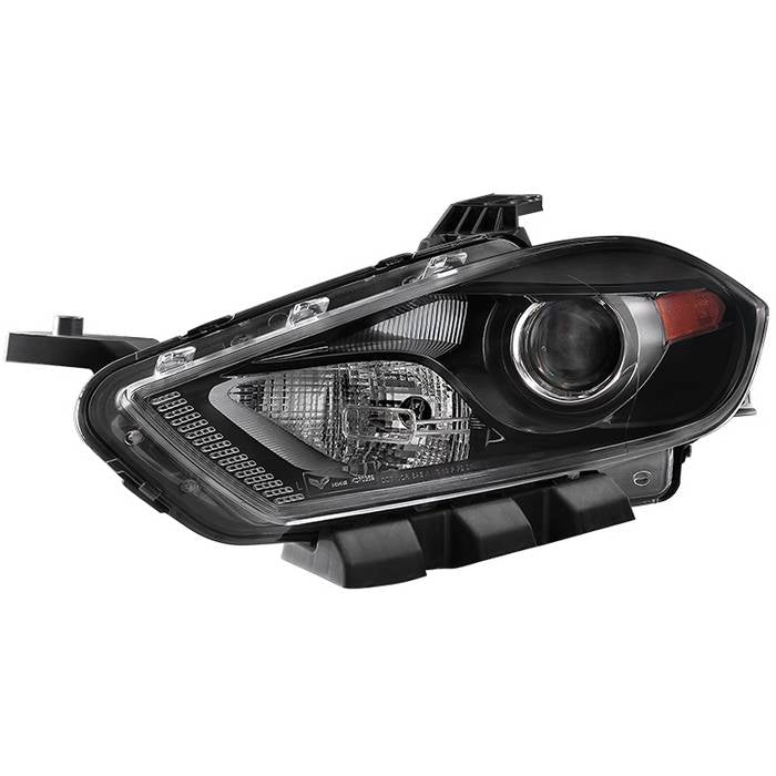 ( Akkon ) Dodge Dart 13-16 Hid Models Only ( Don‘t Fit Halogen Model ) Driver Side Projector Headlight -OEM Left - Black