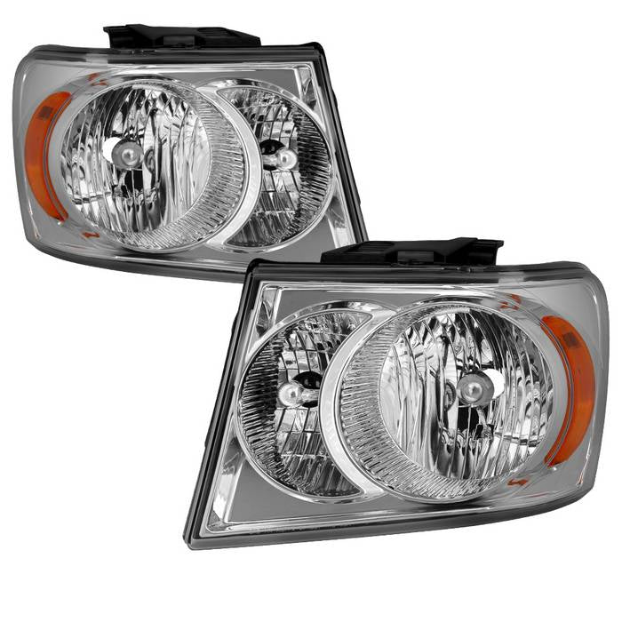 ( Akkon ) Dodge Durango 07-09 OEM Style Headlights - Chrome