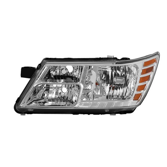 ( OE ) Dodge Journey 2009-2020 without Black Trim Driver Side Headlight -OEM Left