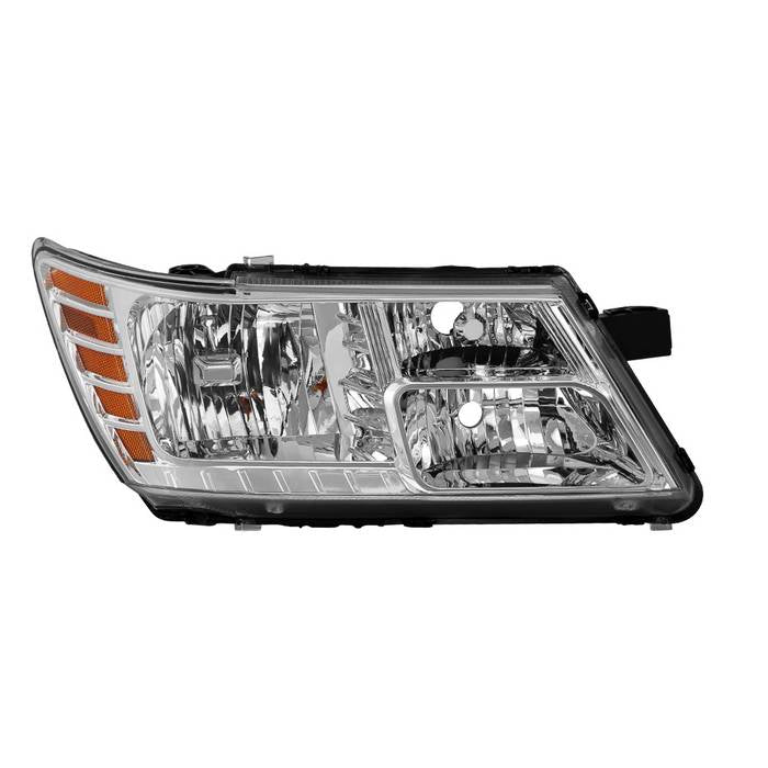 ( OE ) Dodge Journey 2009-2020 without Black Trim Passenger Side Headlight -OEM Right