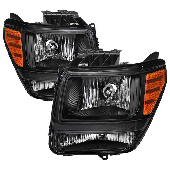 ( Akkon ) Dodge Nitro 2007-2011 OEM Style Headlights - Black