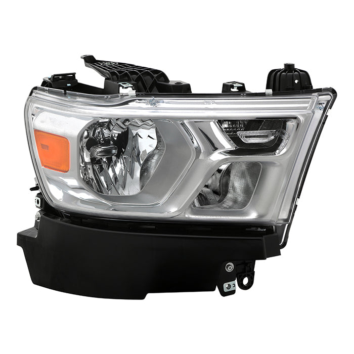 ( POE ) Dodge Ram 1500 19-21 (Fit Trademan / Big Horn) OE Halogen Headlights - Low Beam-H11(Included) ; High Beam-HB3(Included) ; Signal-7444A(Included) - OE - Right