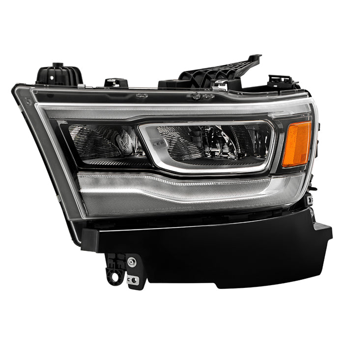 ( POE ) Dodge Ram 1500 19-22 Chrome Bezel Full LED w/DRL Headlight - OE Left