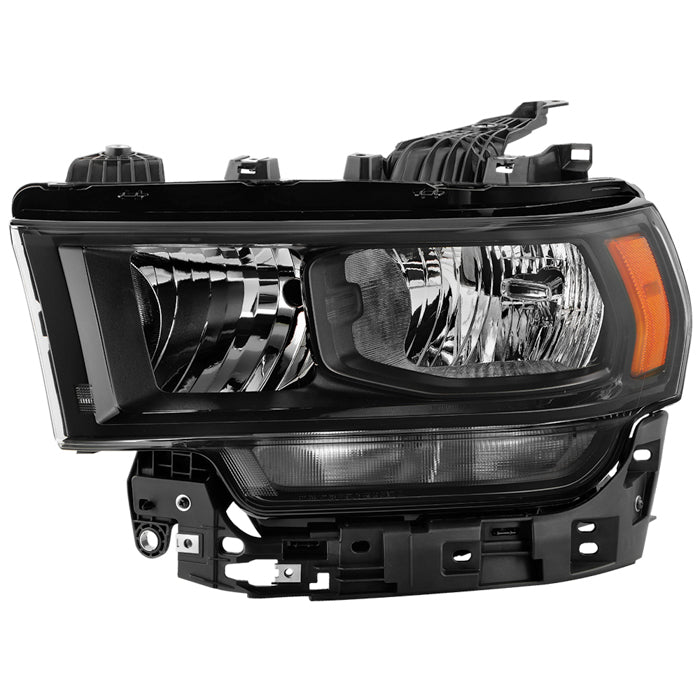 ( POE ) Dodge Ram 2500 Black Bezel Halogen Headlight - OE Left (CH2502338)