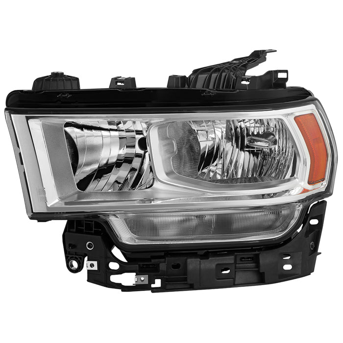 ( POE ) Dodge Ram 2500 19-24 Chrome Bezel Halogen Headlight - OE Left (CH2502334)