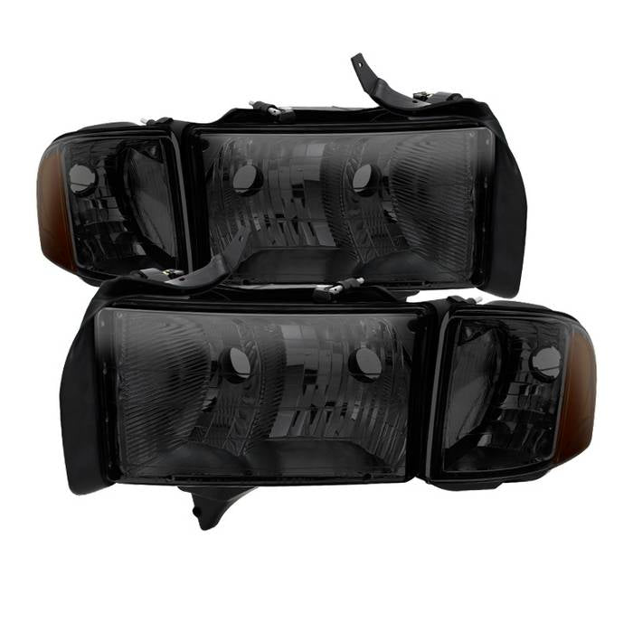 ( Akkon ) Dodge Ram Sport Model Only 1999-2002 OEM headlights Smoked