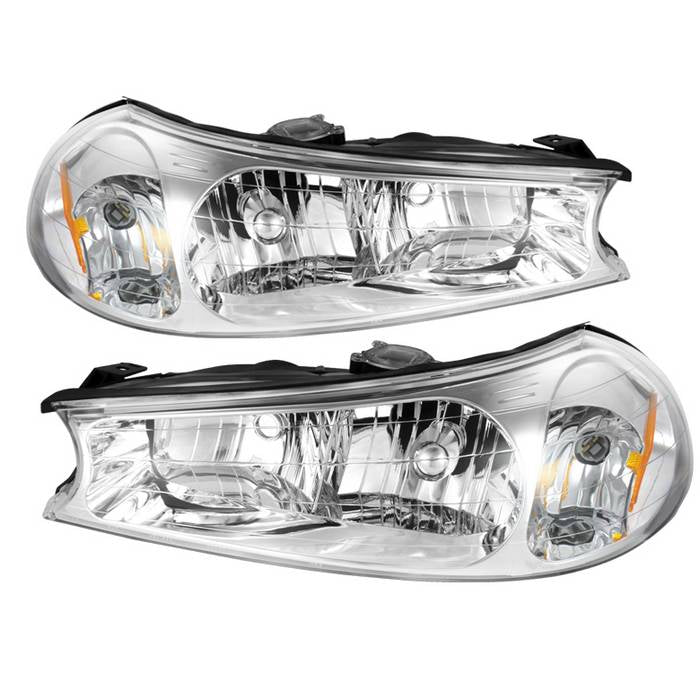 ( Akkon ) Ford Contour 98-00 Crystal Headlights - Chrome