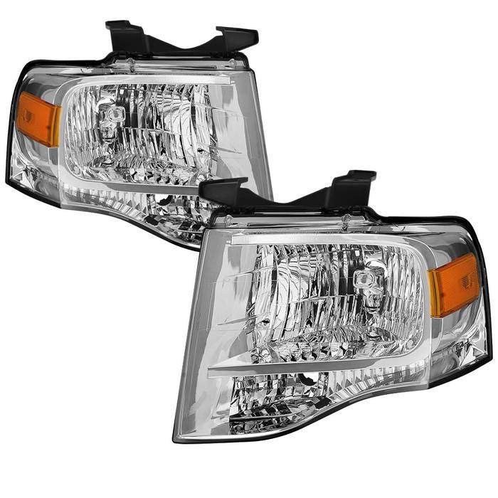 ( xTune ) Ford Expedition 2007-2014 OEM Style Headlights -Chrome