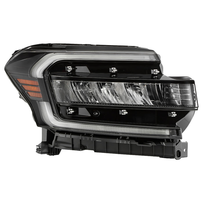 ( POE ) Ford Expedition 22-24 ( Fit after 10/6/2022 Limtied/Timberline/with Stealth pkg) w/ LED DRL Full LED Black Housing Headlight -OE Black Right