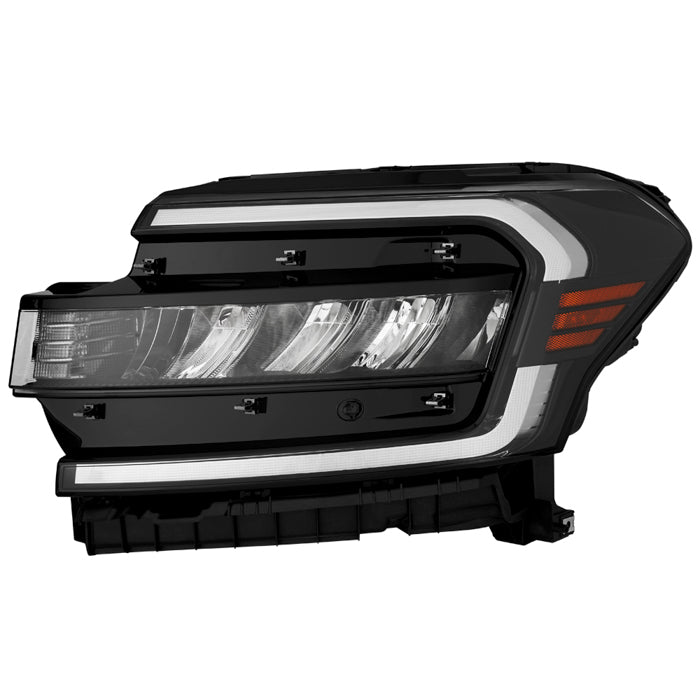 ( POE ) Ford Expedition 22-24 ( Fit 2022 Up to 10/6/2022) Non DRL Full LED Black Housing Headlight -OE Black Left