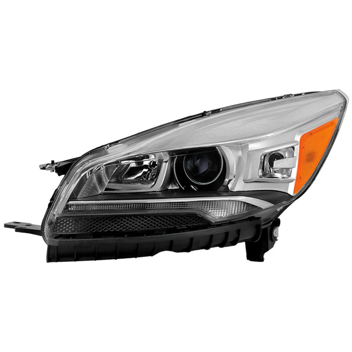 ( POE ) Ford Escape 13-16 HID Assembly w/LED DRL Headlight - OE Left (Come with High Low : D3S bulb and Ballast)