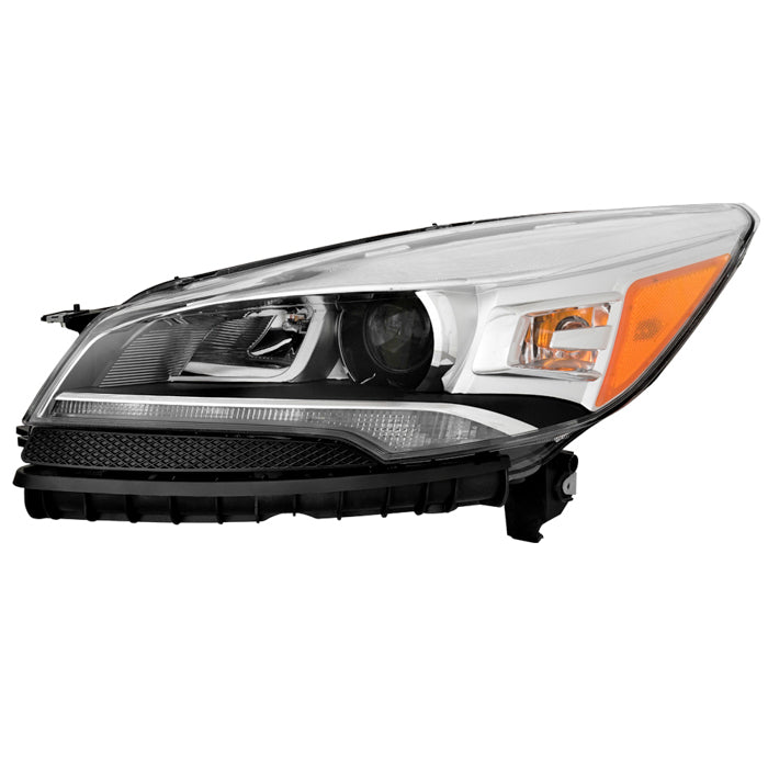 ( POE ) Ford Escape 13-16 HID Assembly w/LED DRL Headlight - OE Left (Come with High Low : D3S bulb and Ballast)