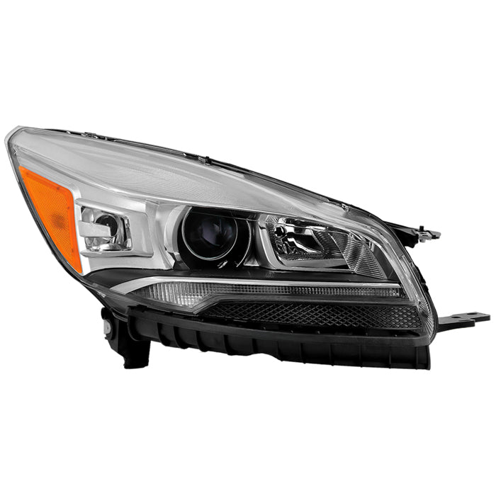 ( POE ) Ford Escape 13-16 HID Assembly w/LED DRL Headlight - OE Right (Come with High Low : D3S bulb and Ballast)