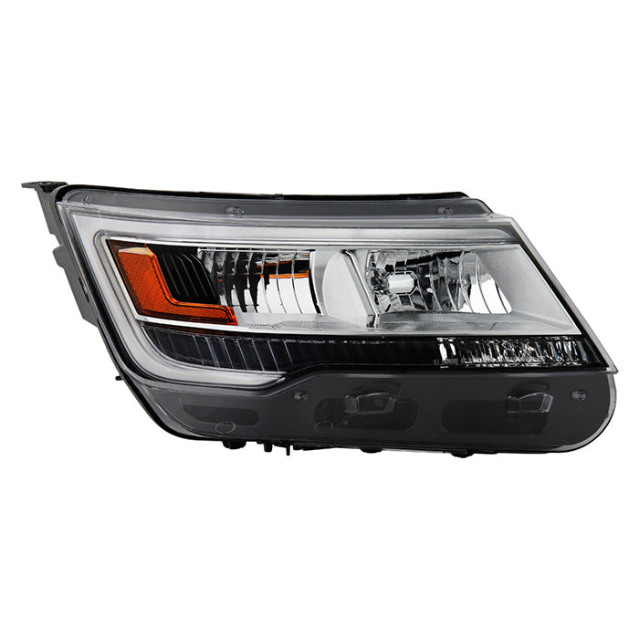 ( POE ) Ford Explorer 16-18 Limited | Platinum | XLT LED DRL LED Headlight - Low Beam-LED ; High Beam-HB3(Included) ; Signal-3757A(Not Included) - OE Right ( FO2519130 )