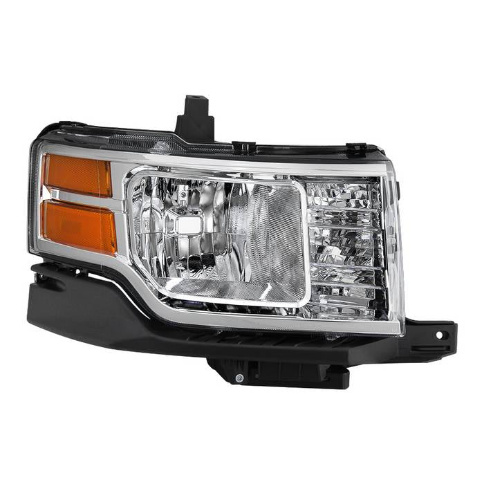 ( OE ) Ford Flex 09-12 SE/SEL Halogen Only ( Don‘t Fit Limited / Titanium and HID Models ) Passenger Side Headlight - Low Beam-H13(Not Included) ; High Beam-H13(Not Included) ; Signal-3457A(Not Included) - OEM Right