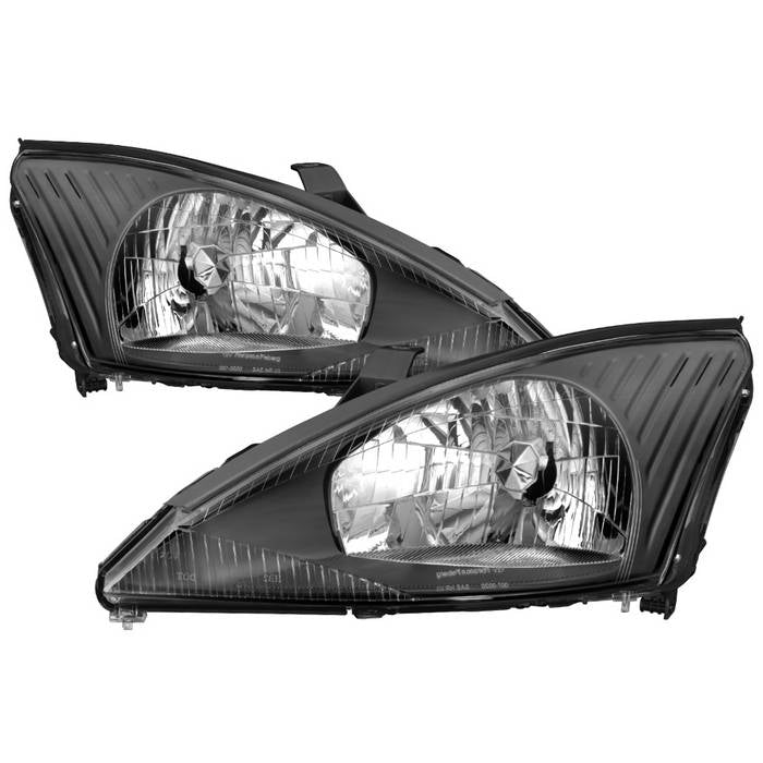 ( xTune ) Ford Focus 00-04 OEM Style Headlights - Black