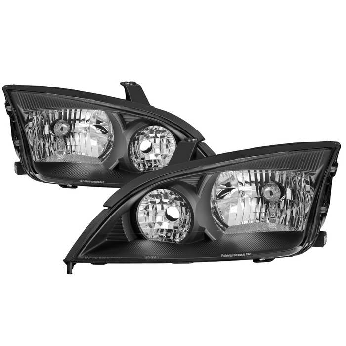 ( xTune ) Ford Focus 05-07 OEM Style Headlights - Black