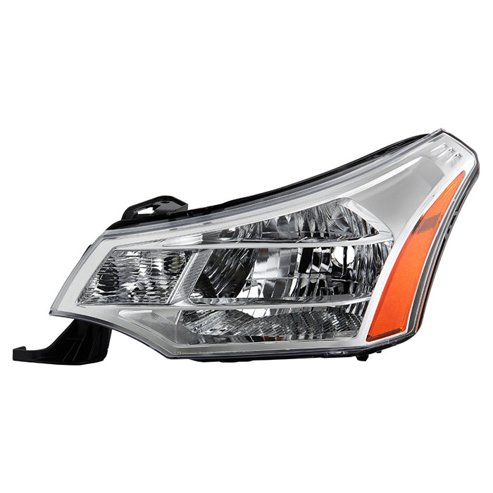 ( POE ) Ford Focus 08-11 2/4Dr OE Headlights - Low Beam-H13(Not Included) ; High Beam-H13(Not Included) ; Signal-3757A(Included) - Left