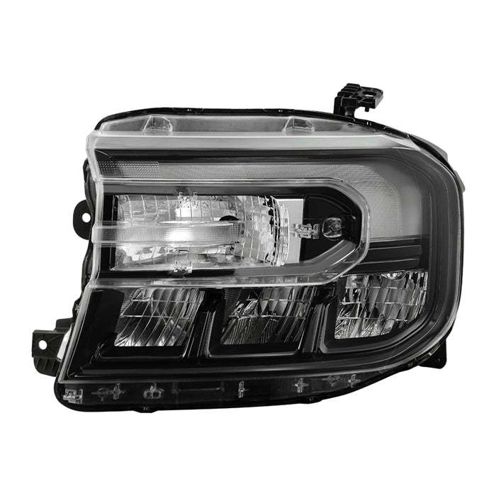 ( POE ) Ford Maverick 22-24 (XLT Tremor Pkg / Lariat Black Appearance Pkg) LED High/Low Beam w/LED DRL Black Housing Headlight - OE Left