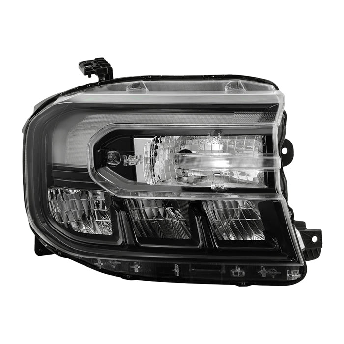 ( POE ) Ford Maverick 22-24 (XLT Tremor Pkg / Lariat Black Appearance Pkg) LED High/Low Beam w/LED DRL Black Housing Headlight - OE Right