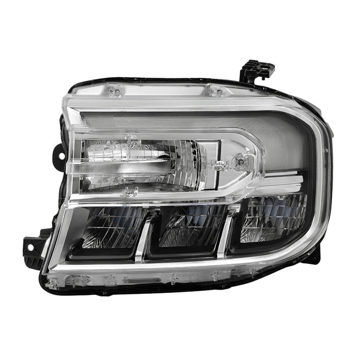 ( POE ) Ford Maverick 22-24 Lariat LED High/Low Beam w/LED DRL Chrome Housing Headlight - OE Left