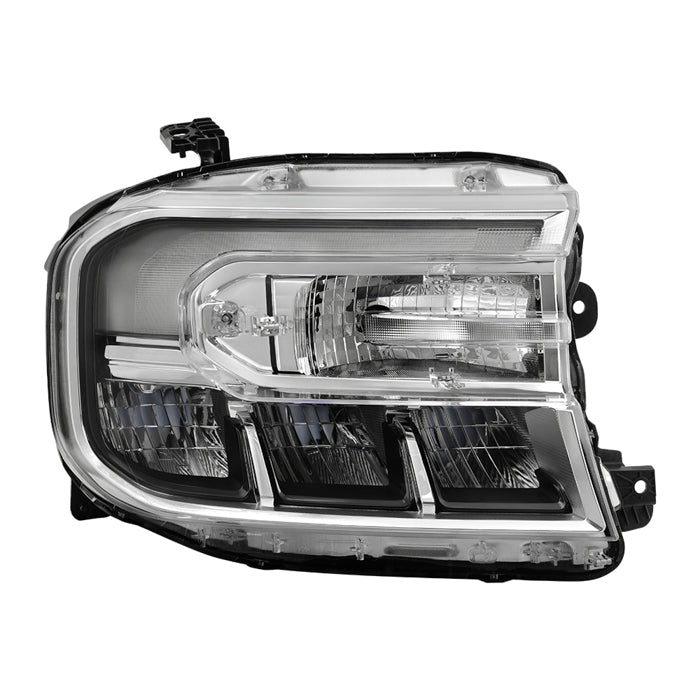 ( POE ) Ford Maverick 22-24 Lariat LED High/Low Beam w/LED DRL Chrome Housing Headlight - OE Right