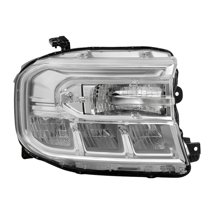 ( POE ) Ford Maverick 22-24 XL / XLT LED High/Low Beam w/o LED DRL Chrome Housing Headlight - OE Right