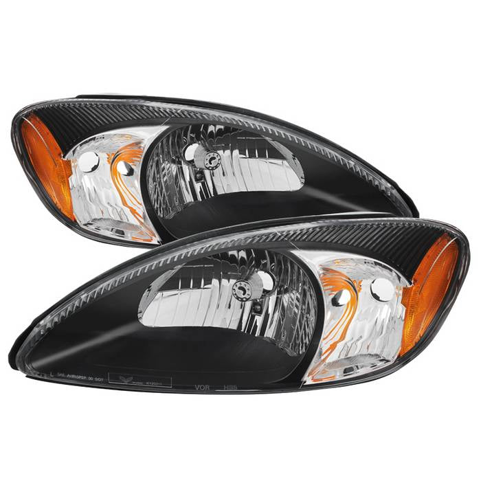 ( Akkon ) Ford Taurus 2000-2007 Crystal Headlights - Black