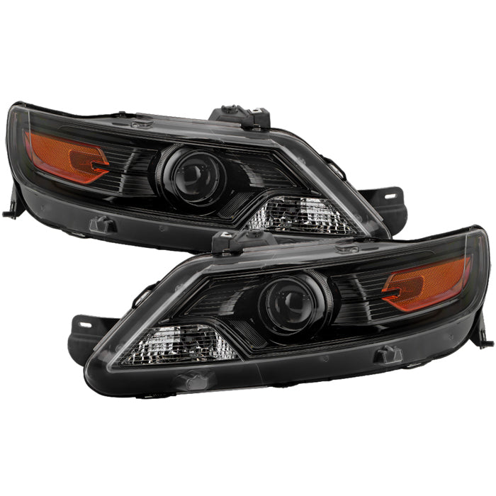 ( POE ) Ford Taurus 10-12 SE SEL Halogen Headlights - OE SET Black