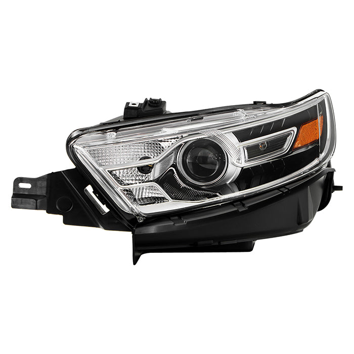 ( OE ) Ford Taurus 16-19 w/ 9005 bulbs Black Bezel Headlight - OE Black Left