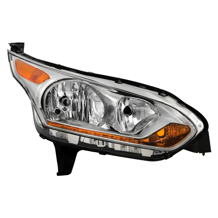 ( OE ) Ford Transit Connect 14-18 Passenger Side Headlight - OE Right - Chrome