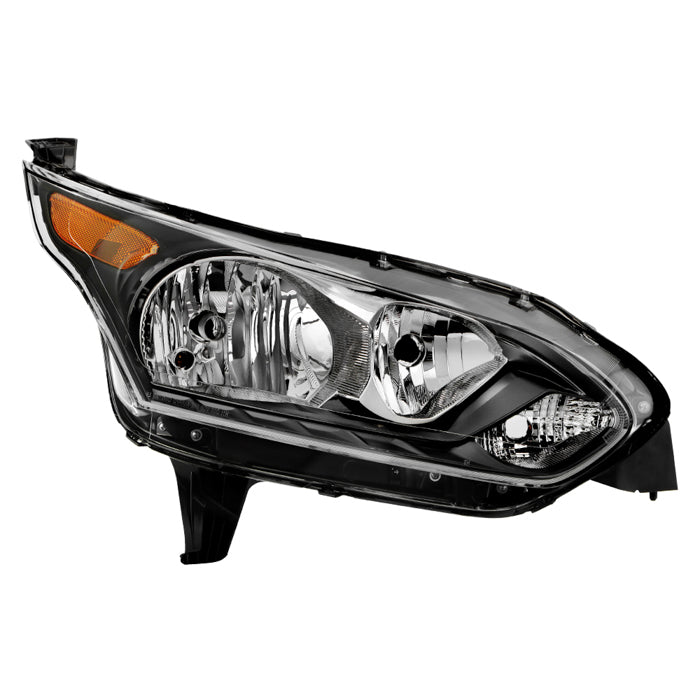 ( OE ) Ford Transit Connect 14-18 Passenger Side Headlight - OE Right - Black