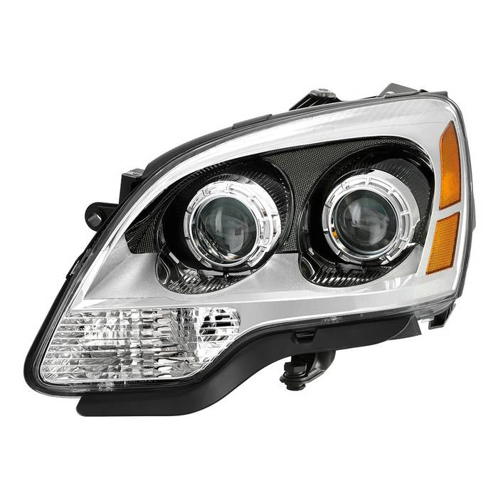 ( OE ) GMC Acadia 2007-2012 Driver Side Headlight -OEM Left - Low Beam-H7(Included) ; High Beam-H7(Included) ; Signal-7444NA(Not Included)