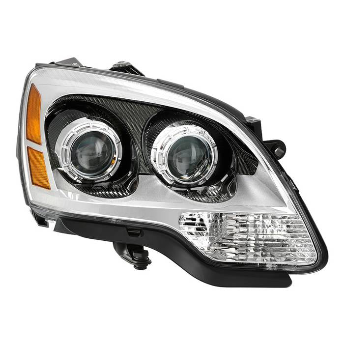 ( OE ) GMC Acadia 2007-2012 Passenger Side Headlight -OEM Right - Low Beam-H7(Included) ; High Beam-H7(Included) ; Signal-7444NA(Not Included)