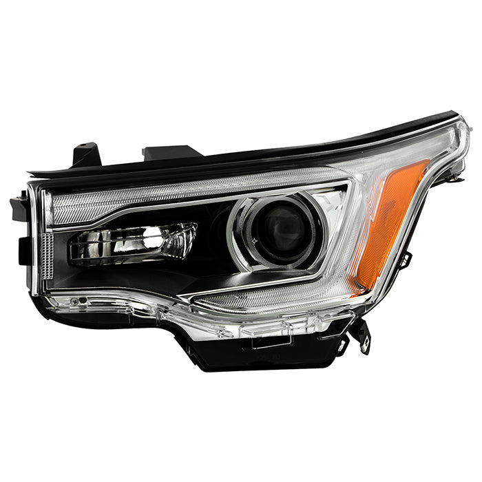 ( POE ) GMC Acadia 17-19 w/LED DRL  HID High/Low Beam Headlight (Ballast  bulb not included) - OE Left