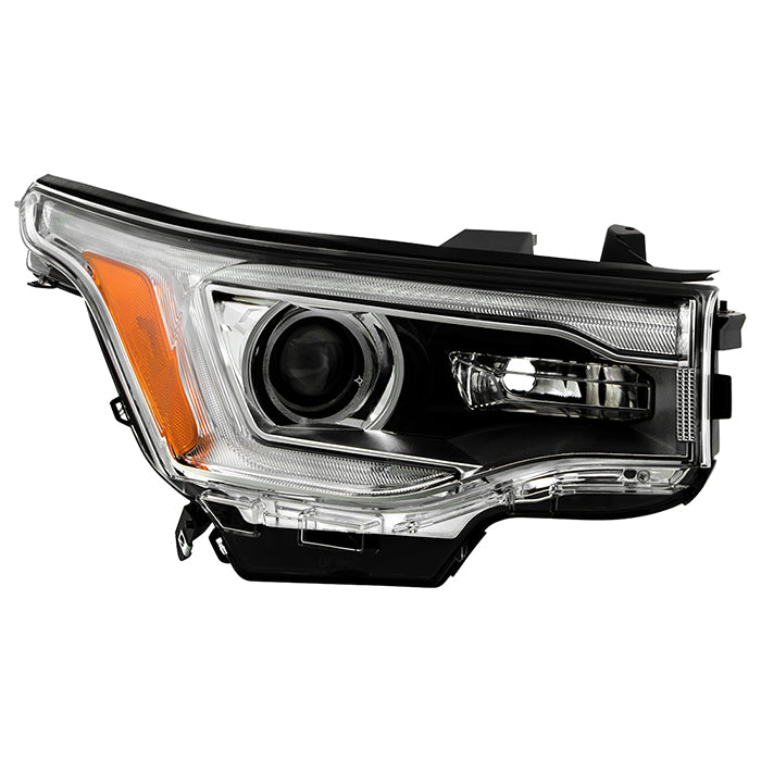( POE ) GMC Acadia 17-19 w/LED DRL  HID High/Low Beam Headlight (Ballast  bulb not included) - OE Right