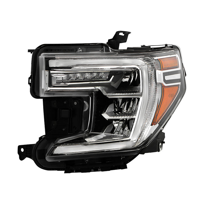( POE ) GMC Sierra 1500 19-22 FULL LED w/LED Signal high Low Beam Headlight - OE Left