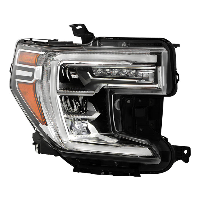 ( POE ) GMC Sierra 1500 19-22 FULL LED w/LED Signal high Low Beam Headlight - OE Right