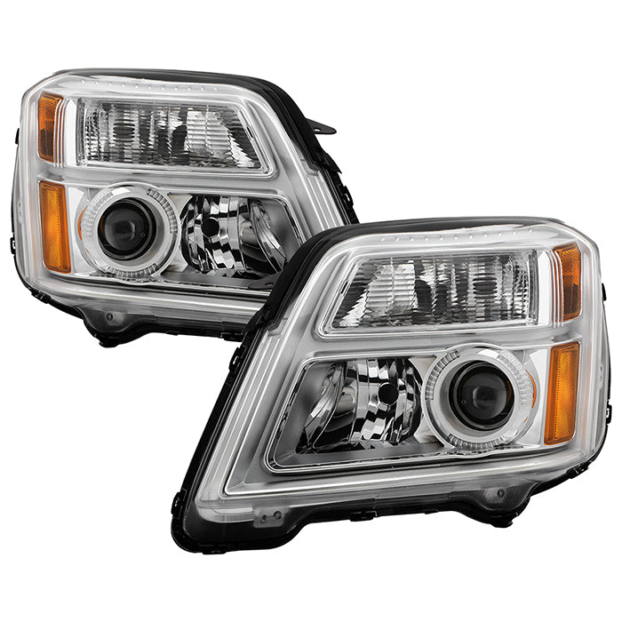( xTune ) GMC Terrain 2010-2015 Halogen Models Only ( Don‘t Fit Xenon HID Model ) OEM Style Headlights - Low Beam-H11(Included) ; High Beam-H9(Included) ; Signal-3157AK(Included) - Chrome