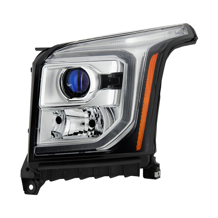 ( POE ) GMC Yukon & Yukon XL 2015-2020 Halogen Only ( Do Not Fit Xenon HID Models ) Driver Side Headlight - Low Beam-H11(Included) ; High Beam-HB3(Included) ; Signal-LED - Left