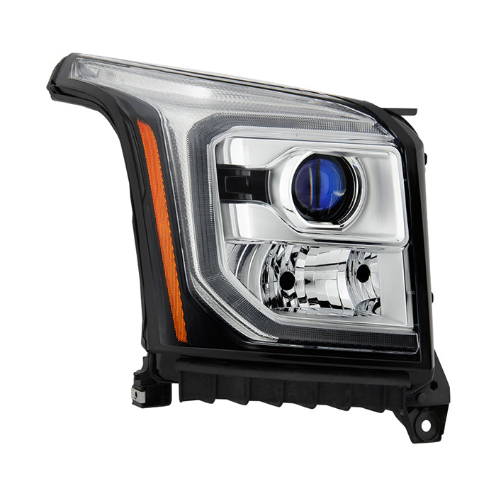 ( POE ) GMC Yukon & Yukon XL 2015-2020 Halogen Only ( Do Not Fit Xenon HID Models ) OEM Style Passenger Side Headlight - Low Beam-H11(Included) ; High Beam-HB3(Included) ; Signal-LED - Right