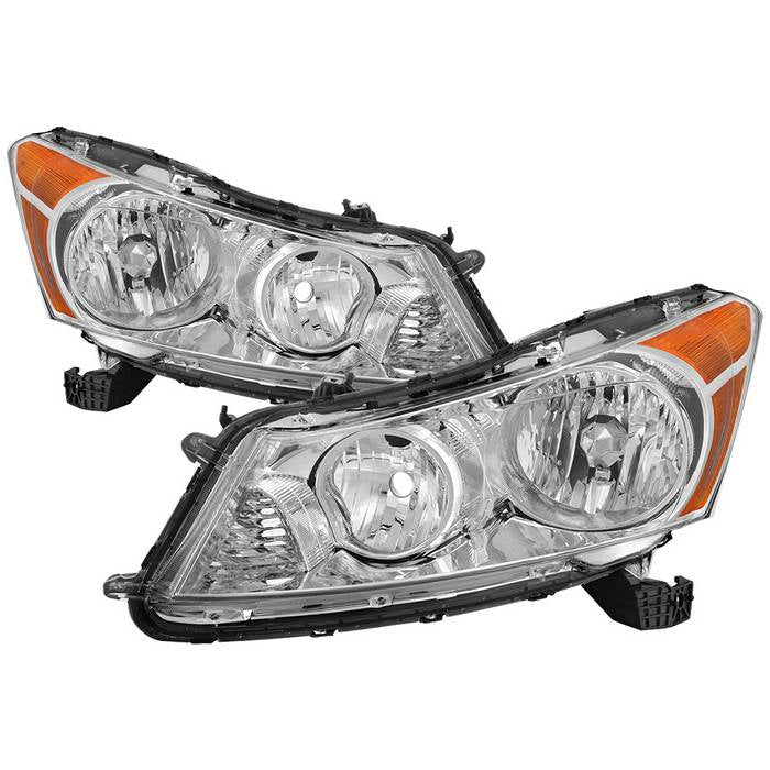 ( OE ) Honda Accord 08-12 Sedan Only OEM Style Headlights - Chrome
