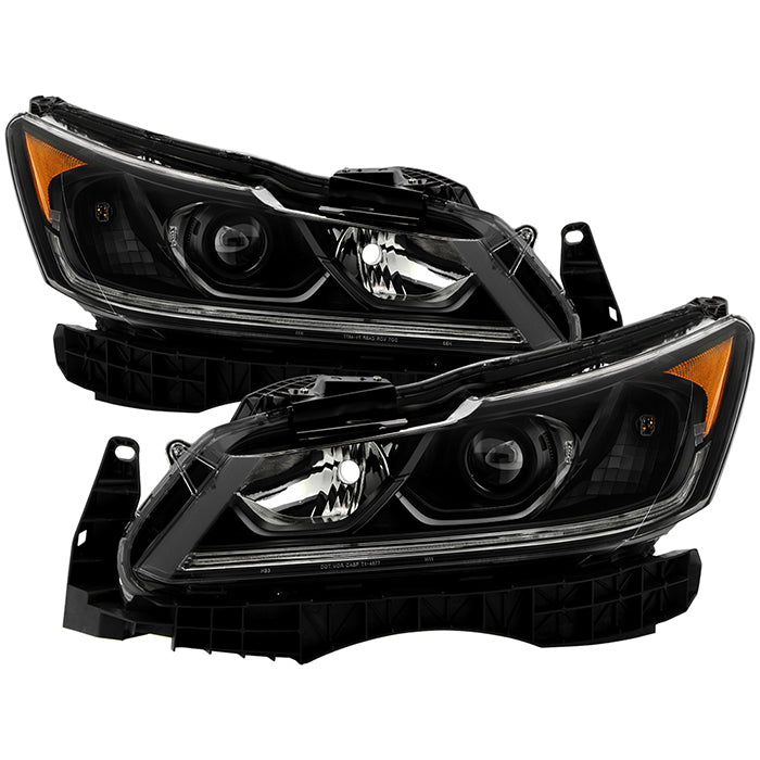 ( OE ) Honda Accord 16-18 (4 Door) Halogen Headlight - Low Beam-H11(Included) ; High Beam-HB3(Included) ; Signal-7440A(Included) - OE Black