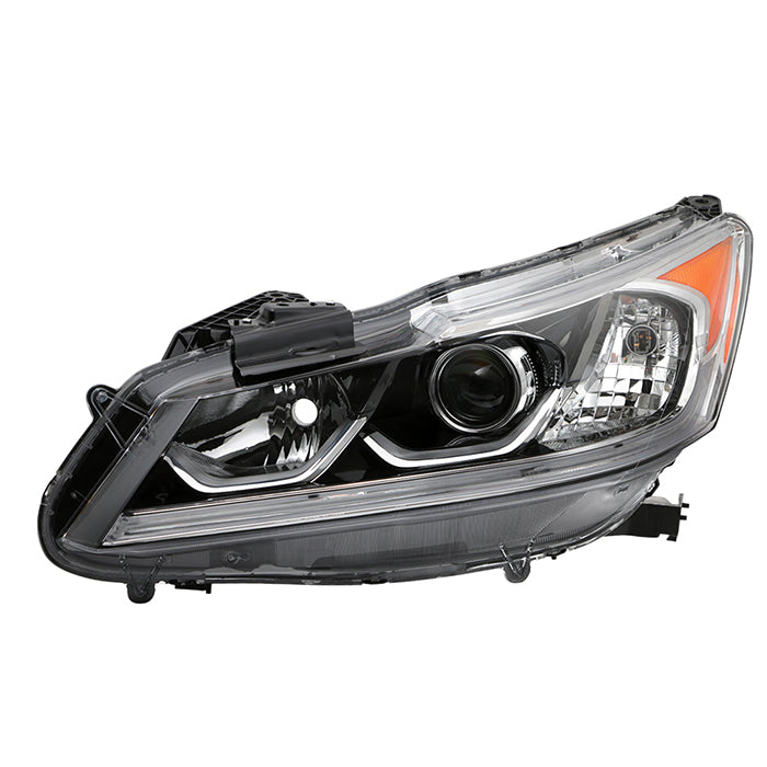 ( OE ) Honda Accord 16-18 Driver Side LED Models Headlight -  Low Beam-H11(Included) ; High Beam-HB3(Included) ; Signal-7440A(Included) - OE Left