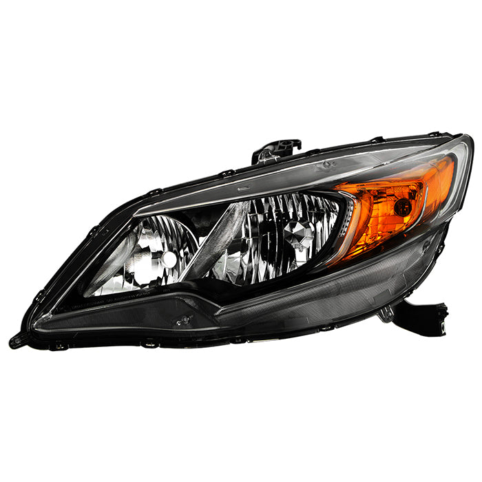 ( OE ) Honda Civic 2014-2015 Coupe Only ( Don‘t fit Sedan ) Driver Side Headlight -OEM Left