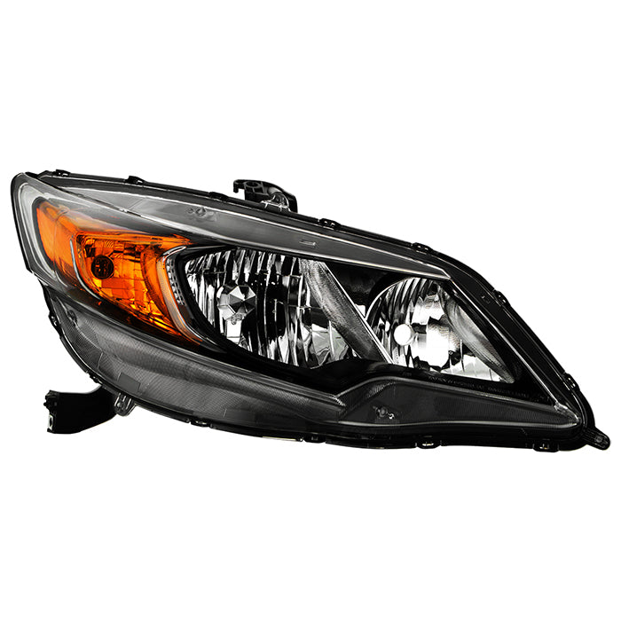 ( OE ) Honda Civic 2014-2015 Coupe Only ( Don‘t fit Sedan ) Passenger Side Headlight -OEM Right