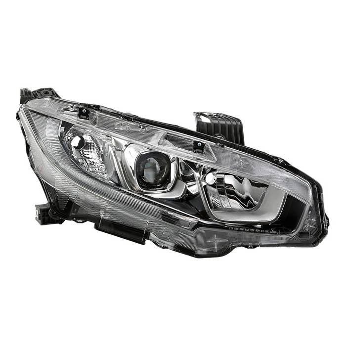 ( OE ) Honda Civic 2016-2021 Halogen Models ( Don‘t Fit Xenon HID and LED Models ) Passenger Side Headlight - Low Beam-H11(Not Included) ; High Beam-HB3(Not Included) ; Signal-WY21W(Not Included) - OEM Right