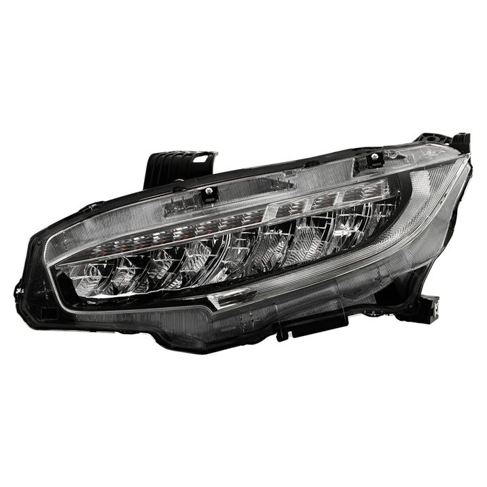 ( OE ) Honda Civic 16-21 Touring / Sport Touring Full LED ( Don‘t Fit Halogen Models ) Headlight - OE Chrome Left