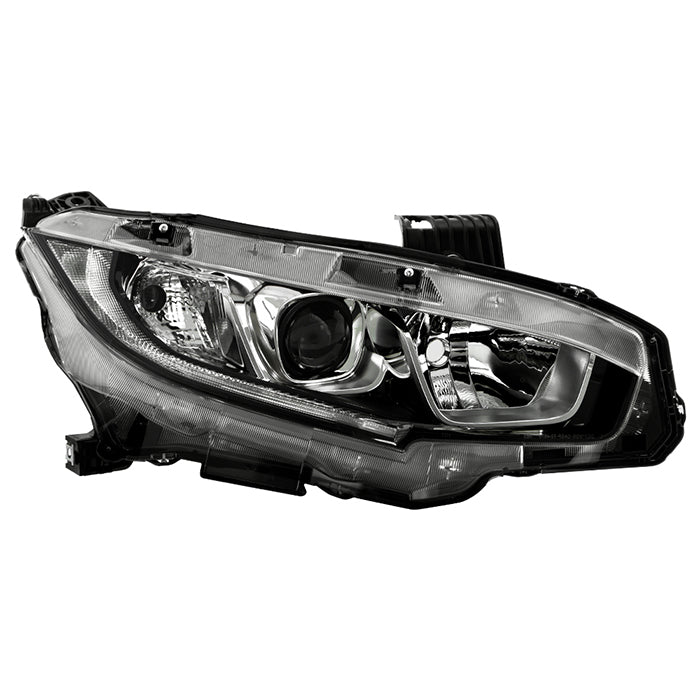 ( OE ) Honda Civic 16-21 Halogen Models ( Don‘t Fit Xenon HID and LED Models ) Passenger Side Headlight - Low Beam-H11(Not Included) ; High Beam-HB3(Not Included) ; Signal-WY21W(Not Included) - OEM Right